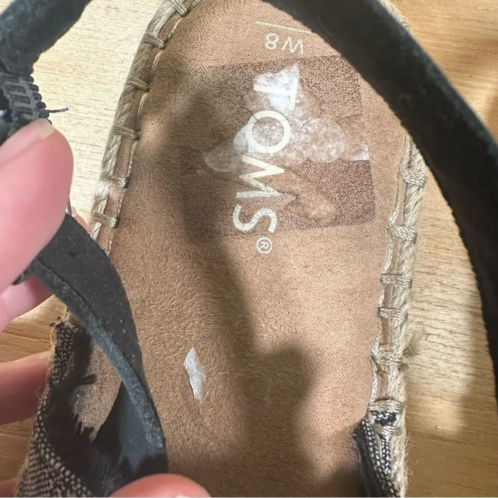 Toms Sandals Women’s Size 8